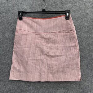 S. C. & CO. Women's Activewear Pull On Skort Shorts Golf Tennis, Pink Orange, S
